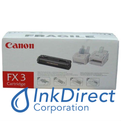 Genuine Canon 1557A002Ba Fx-3 Toner Cartridge Black