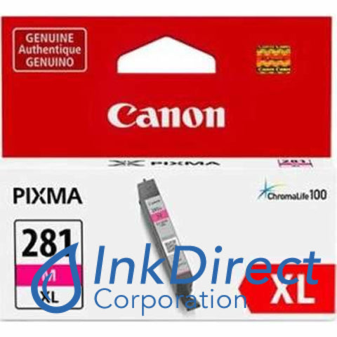 Genuine Canon 2035C001 2035C001Aa Cli-281Xl M Ink Jet Cartridge Magenta