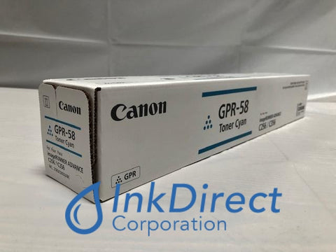 Genuine Canon 2183C003AA GPR-58 Toner Cartridge Cyan C256iF II C356iF II Toner Cartridge , ImageRunner Advance C256iF II,  C356iF II