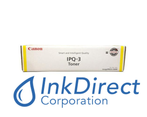Genuine Canon 2551B003Aa Ipq-3 Toner Cartridge Yellow