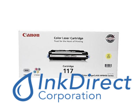 Genuine Canon 2575B001Aa 117 Crg-117Y Toner Cartridge Yellow