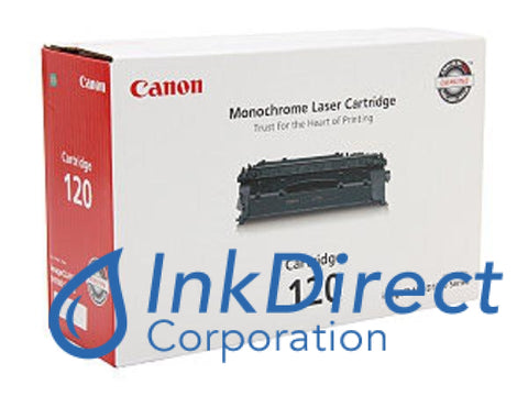 Genuine Canon 2617B001Aa 120 Toner Cartridge Black  Multi Function  ImageClass D1120,  D1150,  D1170,  D1180,  D1320,  D1350,  D1370,