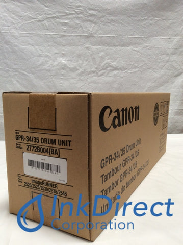 Genuine Canon 2772B004AA GPR-34 / GPR-35 Drum Unit Black ImageRunner 2520 2525 2530 2535 2535I 2545 2545I Drum Unit