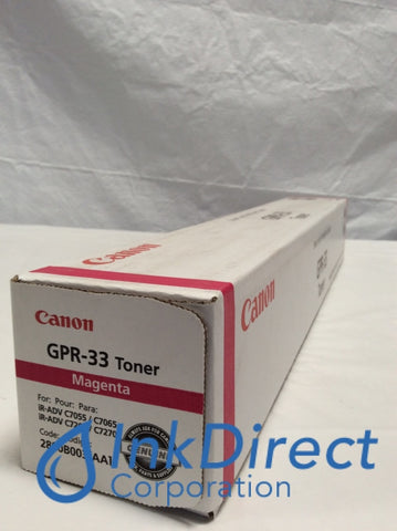 Genuine Canon 2800B003AA GPR-33 GPR33 Toner Cartridge Magenta Advance C7055 C7065 C7260 C7270 Toner Cartridge , Ink Direct Corporation