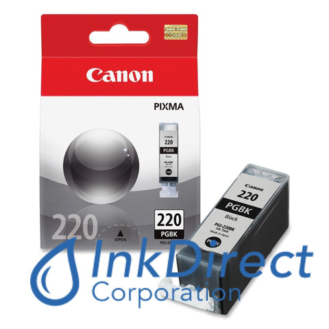 Genuine Canon 2945B001Aa Pgi-220 Ink Jet Cartridge Black