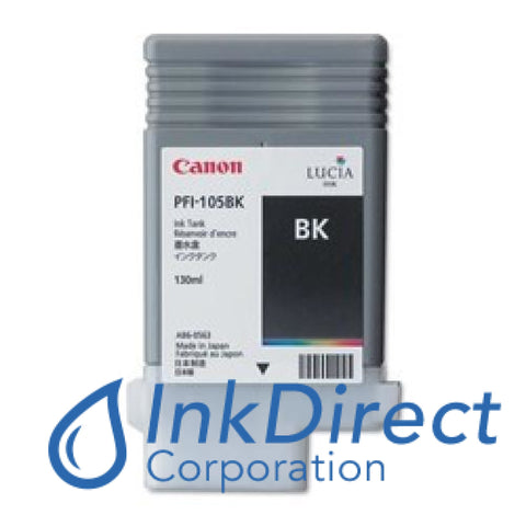 Genuine Canon 3000B001Aa Pfi-105Bk Ink Tank Black