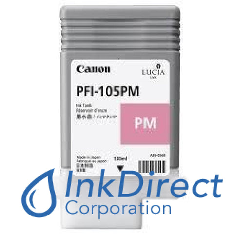 Genuine Canon 3005B001Aa Pfi-105Pm Ink Tank Photo Magenta