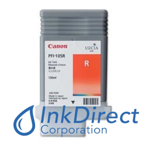 Genuine Canon 3006B001Aa Pfi-105R Ink Tank Red