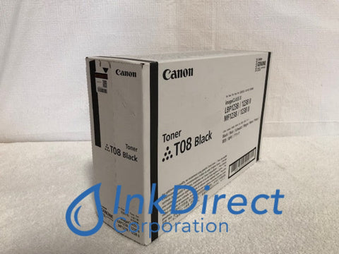 Genuine Canon 3010C005 3010C005AA T08 Toner Cartridge Black LBP1238 MF1238 Toner Cartridge , Canon   - Laser Printer  ImageClass X LBP1238,  LBP1238 II,  MF1238,  MF1238 II