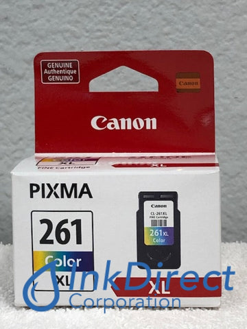 Genuine Canon 3724C001 3724C001AA CL-261XL Ink Jet Cartridge Color Pixma TS5320 Ink Jet Cartridge , Canon   - All-in-One  Pixma TS5320