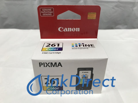 Genuine Canon 3725C001 3725C001AA CL-261 Ink Jet Cartridge Color Pixma TS5320 Ink Jet Cartridge , Canon   - All-in-One  Pixma TS5320