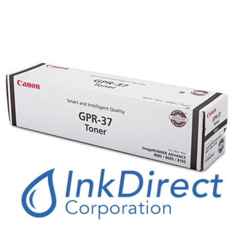 Genuine Canon 3764B003Aa Gpr-37 Toner Cartridge Black