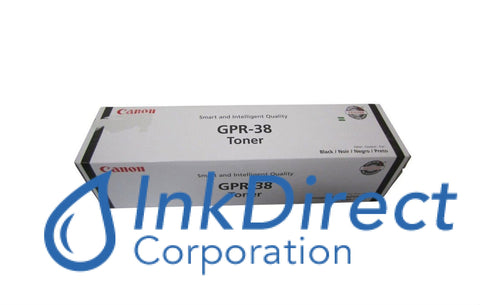 Genuine Canon 3766B003Aa Gpr-38 Toner Cartridge Black Canon   - Copier Digital  ImageRunner Advance 6055,  6065,  6075,  6255,  6255i,  6265,  6265i,  6275,  6275i,