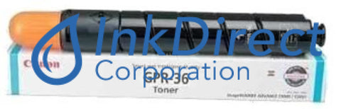 Genuine Canon 3783B003Aa Gpr-36 Toner Cartridge Cyan