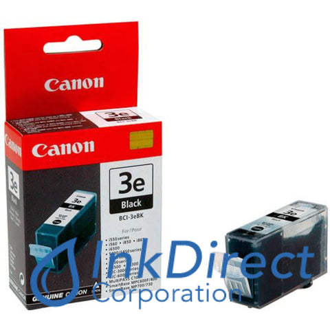 Genuine Canon 4479A003Aa Bci-3Ebk Ink Jet Cartridge Black