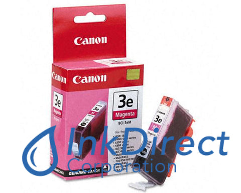 Genuine Canon 4481A003Aa Bci-3Em Ink Jet Cartridge Magenta