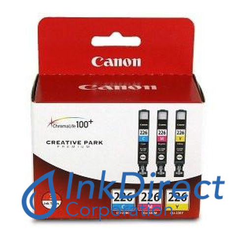 Genuine Canon 4547B005Aa Cli-226 (C/m/y) Ink Jet Cartridge Tri-Color MX 882, PI 4820, XI 6520, - All-in-One Pixma MG 5120, 5220, 6120, 8120