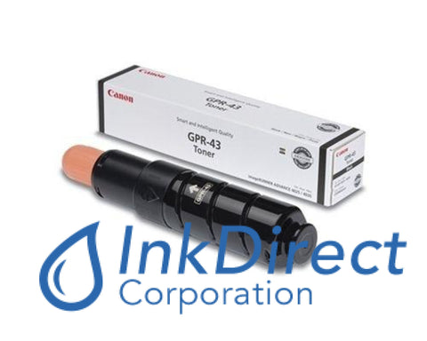Genuine Canon 4792B003Aa Gpr-43 Toner Cartridge Black  Digital Copier  ImageRunner Advance 4025,  4035,  4045,  4225,