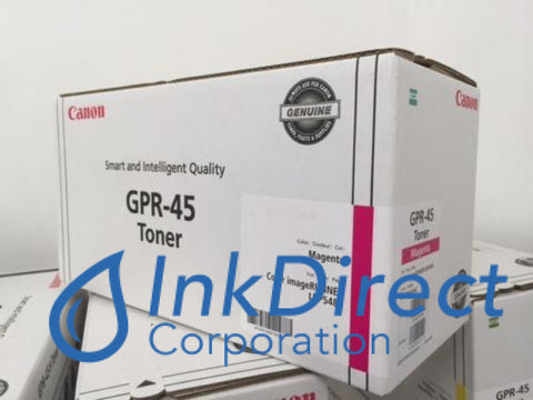 Genuine Canon 6261B001Aa Gpr-45 Toner Cartridge Magenta ( Lot Of 5 )