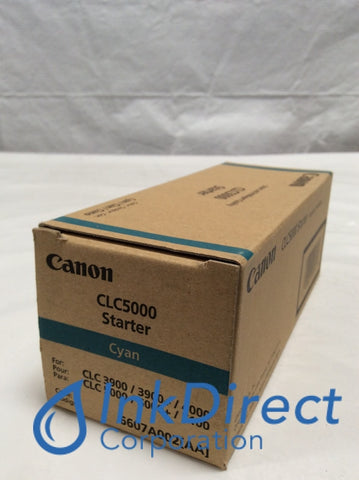 Genuine Canon 6607A003AA CLC5000 Developer / Starter Cyan Digital CLC 3900 5000 Developer / Starter