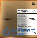 Genuine Canon 6656B001Aa Pfi-306Mbk Ink Tank Matt Black