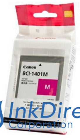 Genuine Canon 7570A001Aa Bci-1401M Ink Jet Cartridge Magenta