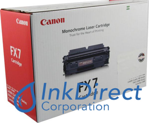 Genuine Canon 7621A001Aa Fx-7 Toner Cartridge Black