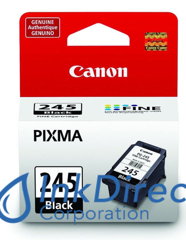 Genuine Canon 8279B001Aa Pg-245 Ink Jet Cartridge Black