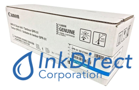 Genuine Canon 8521B003Aa Gpr-51 Drum Cartridge Cyan