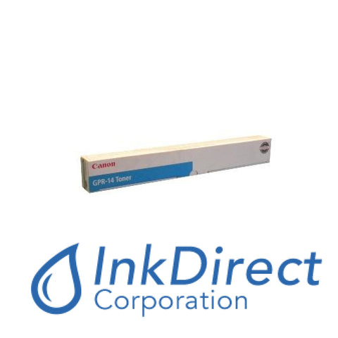 Genuine Canon 8650A003Aa Gpr-14 Toner Cartridge Cyan