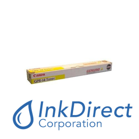 Genuine Canon 8652A003Aa Gpr-14 Toner Cartridge Yellow