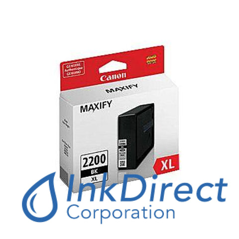 Genuine Canon 9255B001 Pgi-2200 Xl Ink Jet Cartridge Black
