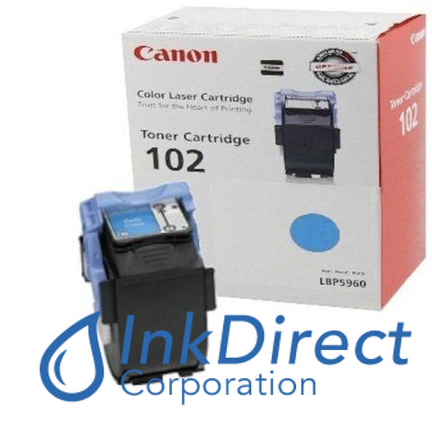 Genuine Canon 9644A006Aa 102 Crg-102C Toner Cartridge Cyan