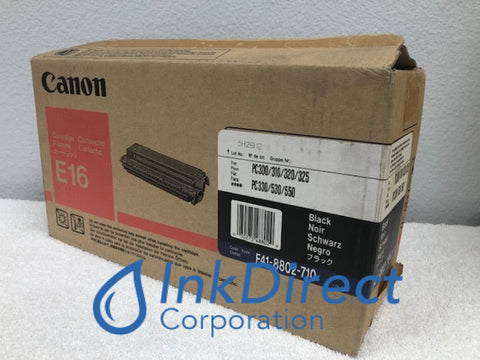 Genuine Canon F418802710 1492A003AA F41-8802-710 E16 Toner Black Toner , Canon - Copier PC 170, 300, 310, 320, 325, 330, 330L, 355, 400, 420, 425, 530, 550, 710, 720, 730, 740, 745, 770, 775, 780, 790, 795,