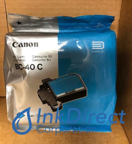 Genuine Canon F450151451 0891A003Aa Bc-40C Ink Jet Cartridge Cyan Ink Jet Cartridge