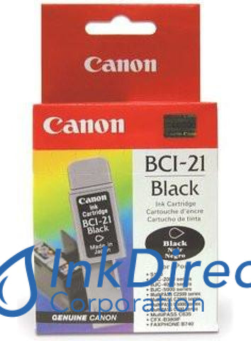 Genuine Canon F470731410 0954A003Aa 0954A003Ab Bci-21Bk Ink Jet Cartridge Black