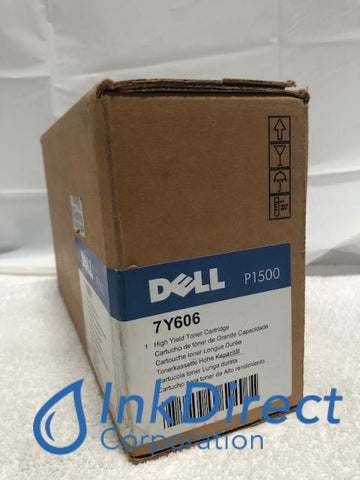 Genuine Dell 310-3543 R0895 7Y606 High Yield Toner Cartridge Black P1500 P1500N Toner Cartridge , Dell - Laser Printer P 1500, 1500N