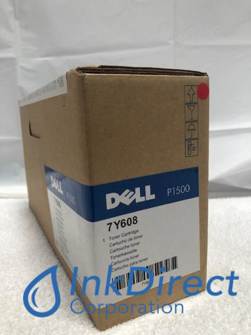 Genuine Dell 310-3544 R0892 7Y608 Standard Yield Returned Program Toner Cartridge Black P 1500 1500N Toner Cartridge , Dell - Laser Printer P 1500, 1500N
