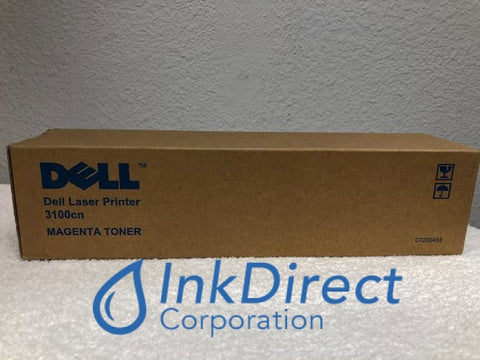 Genuine Dell 310-5730 K5363 K4972 3100Cn Ct200483 Toner Cartridge Magenta Toner Cartridge , Dell - Laser Printer 3100CN
