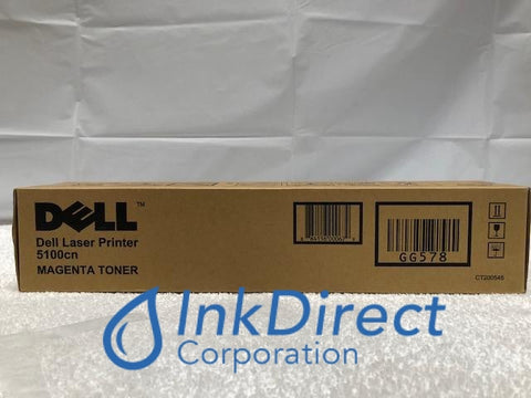 Genuine Dell 310-5809 H7031 Gg578 5100Cn Toner Cartridge Magenta 5100 5100Cn Toner Cartridge , Laser Printer 5100, 5100CN