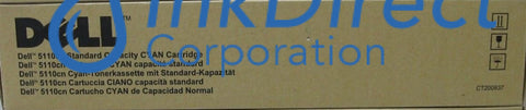 Genuine Dell 310-7892 Jd762 Gd907 Standard Yield Toner Cartridge Cyan