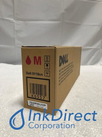 Genuine Dell 310-7893 Gd924 Kd557 5110Cn Ct200842 High Yield Toner Cartridge Magenta Toner Cartridge , Laser Printer 5110CN
