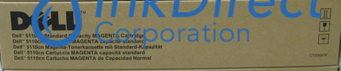 Genuine Dell 310-7894 Kd566 Jd761 5110Cn Standard Yield Toner Cartridge Magenta