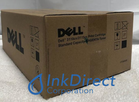 Genuine Dell 310-8097 XG727 MF790 Standard Yield Toner Cartridge Magenta 3110CN 3115CN Toner Cartridge , Dell - Laser Printer 3110CN, - Multi Function 3115CN
