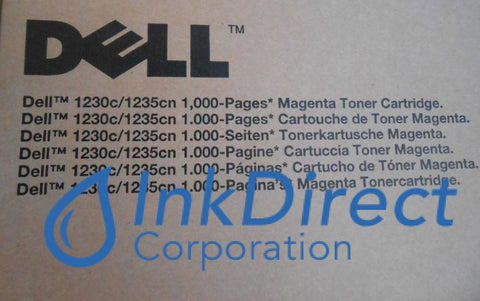 Genuine Dell 330-3014 J506K 0D593K Toner Cartridge Magenta