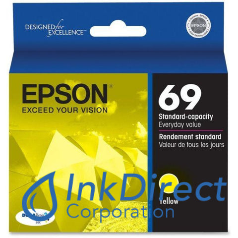 Genuine Epson T069420 69 Ink Jet Cartridge Yellow