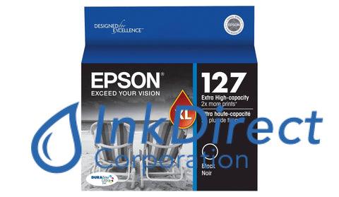 Genuine Epson T127120 127Xl Ink Jet Cartridge Black