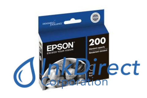 Genuine Epson T200120 T200 Ink Jet Cartridge Black