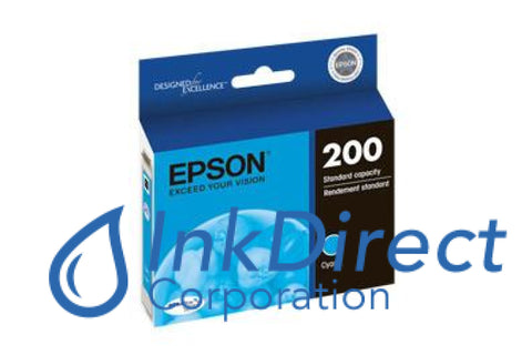Genuine Epson T200220 T200 Ink Jet Cartridge Cyan
