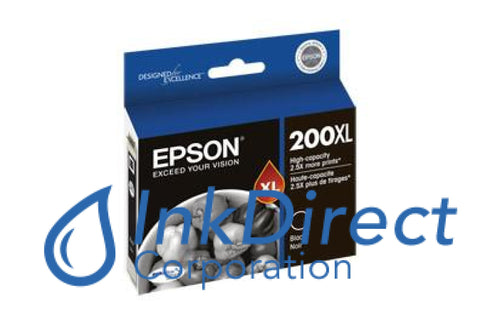 Genuine Epson T200Xl120 T200 Xl Ink Jet Cartridge Black